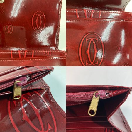  Cartier カルティエ 長財布 ハッピーバースデー L300722 ボルドー