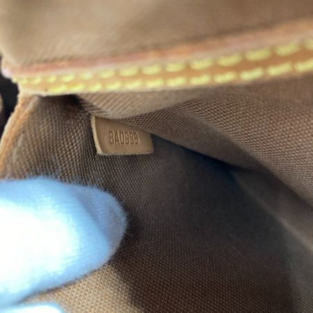  LOUIS VUITTON ルイヴィトン ハンドバッグ M51130 ブラウン x ゴールド