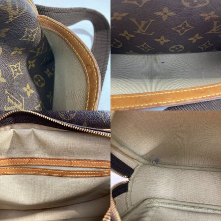  LOUIS VUITTON ルイヴィトン ショルダーバッグ モノグラム リポーターPM M45254 ブラウン x ゴールド