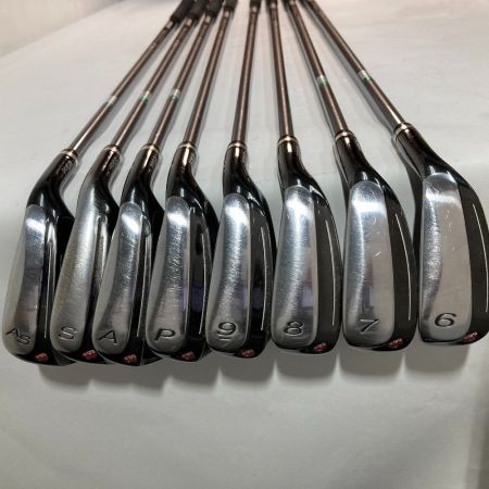  PRGR プロギア 赤egg 6-9.P.A.AS.S 8本 アイアンセット オリジナルシャフト M-37