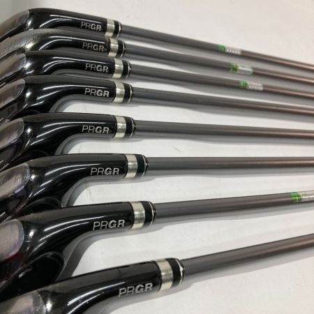  PRGR プロギア 赤egg 6-9.P.A.AS.S 8本 アイアンセット オリジナルシャフト M-37