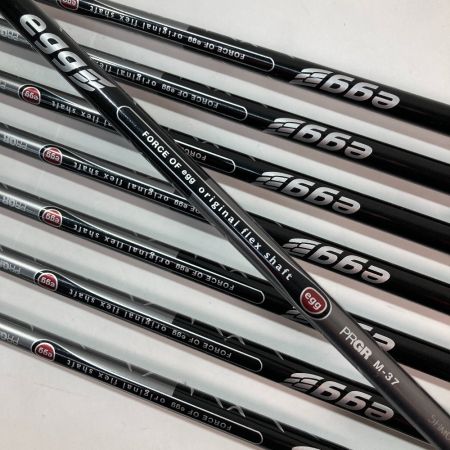  PRGR プロギア 赤egg 6-9.P.A.AS.S 8本 アイアンセット オリジナルシャフト M-37