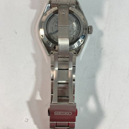  SEIKO セイコー プレサージュ ＳＡＲＸ０５５ 6R15-04A0 ホワイト x シルバー 自動巻き 腕時計 メンズ
