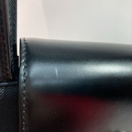  BVLGARI ブルガリ ハンドバッグ  ブラック x シルバー