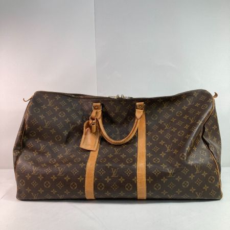  LOUIS VUITTON ルイヴィトン モノグラム キーポル60 ボストンバッグ トラベルバッグ M41422 ブラウン x ゴールド