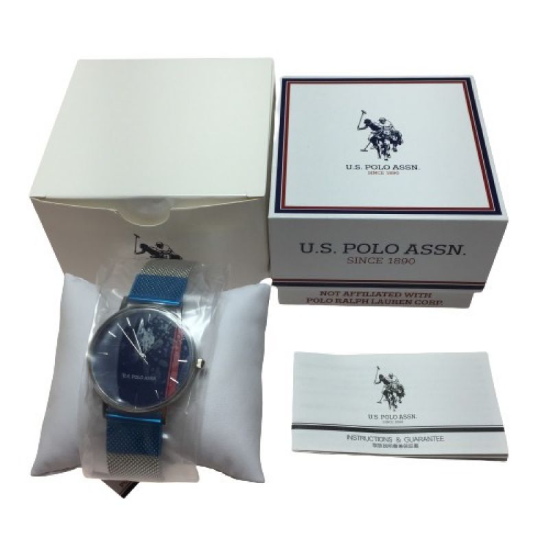 中古】 U.S.POLO ASSN ユーエスポロアッスン クォーツ 腕時計 ユニ