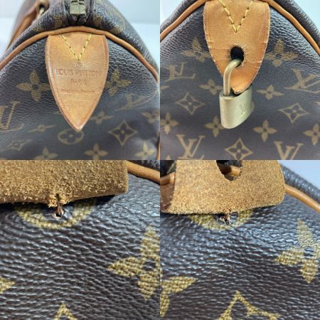  LOUIS VUITTON ルイヴィトン モノグラム スピーディ25 ハンドバッグ ボストンバッグ M41528 ファスナー破損