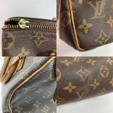  LOUIS VUITTON ルイヴィトン モノグラム スピーディ25 ハンドバッグ ボストンバッグ M41528 ファスナー破損