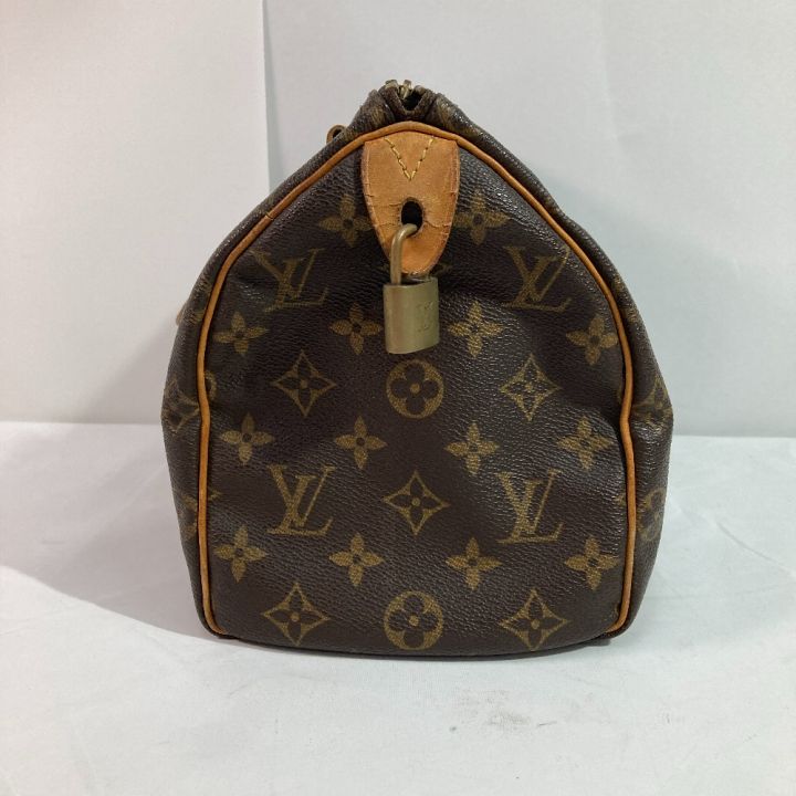 LOUIS VUITTON ルイヴィトン モノグラム スピーディ25 ハンドバッグ ボストンバッグ M41528  ファスナー破損｜中古｜なんでもリサイクルビッグバン