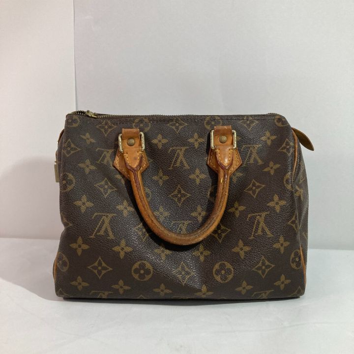 LOUIS VUITTON ルイヴィトン モノグラム スピーディ25 ハンドバッグ ボストンバッグ M41528  ファスナー破損｜中古｜なんでもリサイクルビッグバン