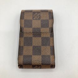 ◎◎ LOUIS VUITTON ルイヴィトン ダミエ エテュイ・シガレット シガレットケース N63024 ブラウン Cランク