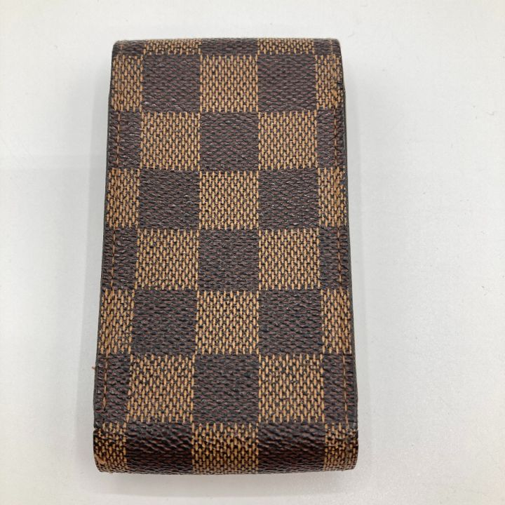 LOUIS VUITTON ルイヴィトン ダミエ エテュイ・シガレット シガレットケース N63024 ブラウン｜中古｜なんでもリサイクルビッグバン