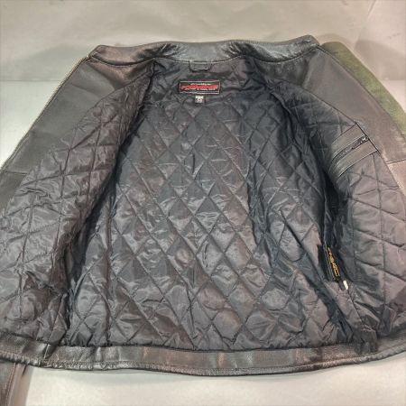  KOMINE レザー シングル ライダース ジャケット Mサイズ