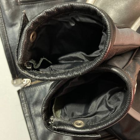 KOMINE レザー シングル ライダース ジャケット Mサイズ