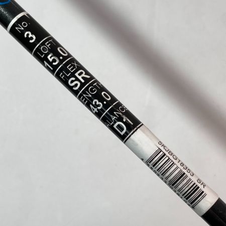  MIZUNO ミズノ EURUS G6 3W 15° フェアウェイウッド EXSAR SR ユーラス