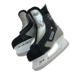 □□ Bauer バウアー Silver PRO アイスホッケースケート靴 26.5cm 本体のみ ブラック×シルバー Cランク