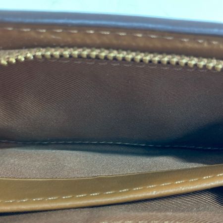  COACH コーチ 二つ折り財布 F54023 ベージュ×ブラウン x ブラウン シグネチャー レディース