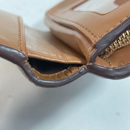  COACH コーチ 二つ折り財布 F54023 ベージュ×ブラウン x ブラウン シグネチャー レディース