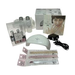 ◎◎ by Nail Labo バイ ネイルラボ ジェルネイル ファーストキット LEDライト付 使用感有 Bランク