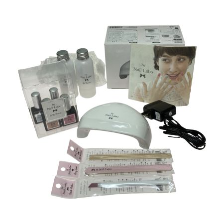  by Nail Labo バイ ネイルラボ ジェルネイル ファーストキット LEDライト付 使用感有