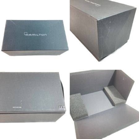  HAMILTON ハミルトン Pan Europ パンユーロ H354050 ブルー 自動巻き