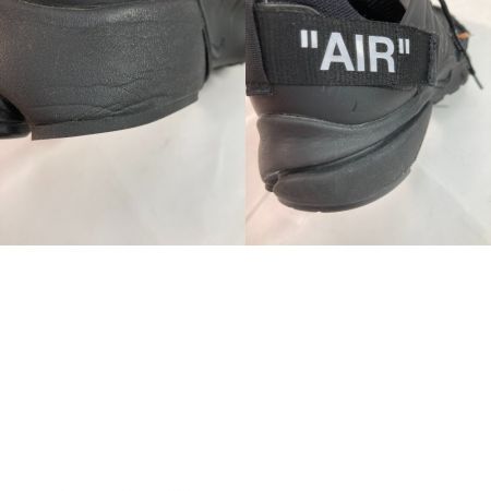  NIKE x OFF WHITE AIR PRESTO 2018 エアプレスト 26cm AA3830-002 ブラック x ホワイト