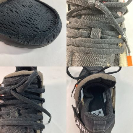  NIKE x OFF WHITE AIR PRESTO 2018 エアプレスト 26cm AA3830-002 ブラック x ホワイト