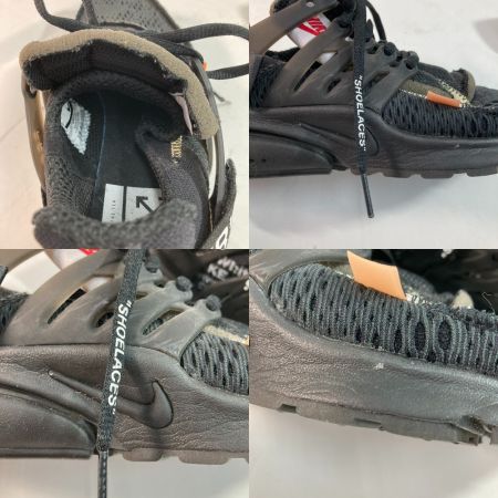  NIKE x OFF WHITE AIR PRESTO 2018 エアプレスト 26cm AA3830-002 ブラック x ホワイト