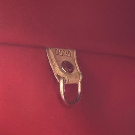  LOUIS VUITTON ルイヴィトン ヴェルニ ヒューストン トートバッグ M91385 レッド