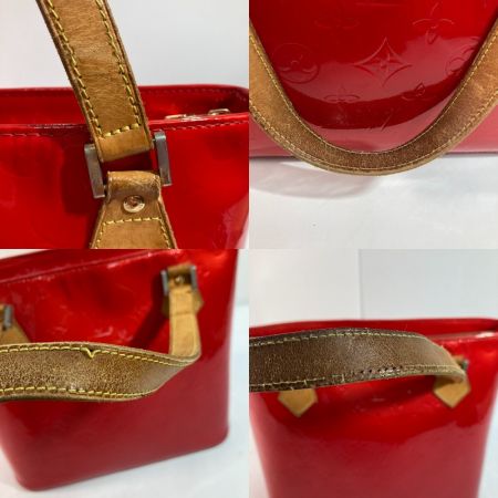  LOUIS VUITTON ルイヴィトン ヴェルニ ヒューストン トートバッグ M91385 レッド