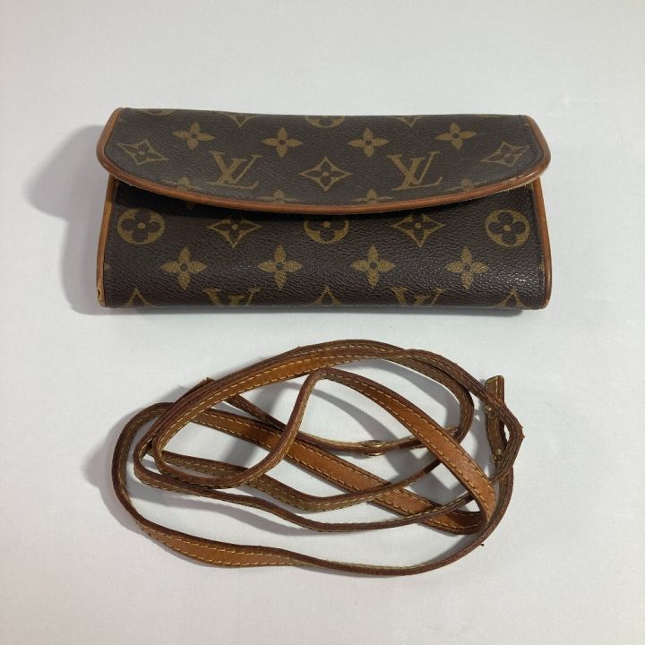 LOUIS VUITTON ルイヴィトン モノグラム ポシェットツインPM M51854 ショルダーバッグ  ウエストポーチ｜中古｜なんでもリサイクルビッグバン