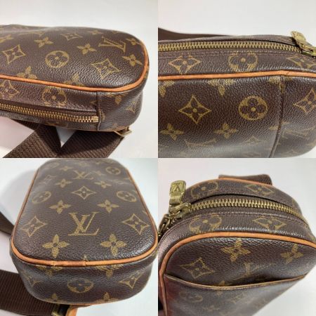  LOUIS VUITTON ルイヴィトン モノグラム ポシェット・ガンジュ ウエストポーチ M51870 ショルダーバッグ ウエストバッグ