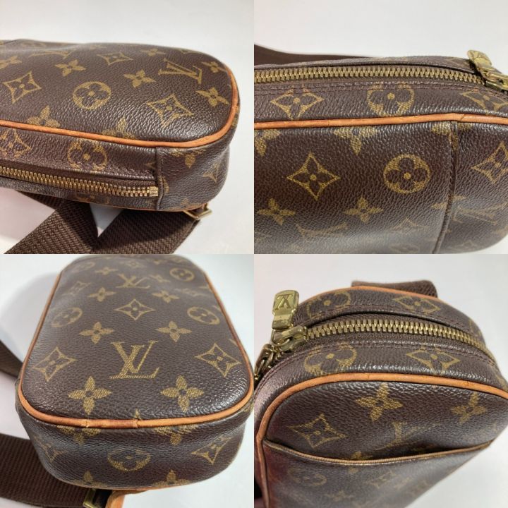 LOUIS VUITTON ルイヴィトン モノグラム ポシェット・ガンジュ ウエストポーチ M51870 ショルダーバッグ  ウエストバッグ｜中古｜なんでもリサイクルビッグバン