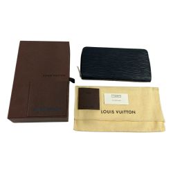 ◎◎ LOUIS VUITTON ルイヴィトン エピ ジッピー・ウォレット 長財布 ラウンドファスナー M60072 ブラック Aランク