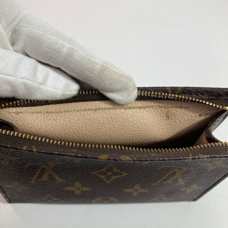 中古】 LOUIS VUITTON ルイヴィトン モノグラム ポシェット トワレット