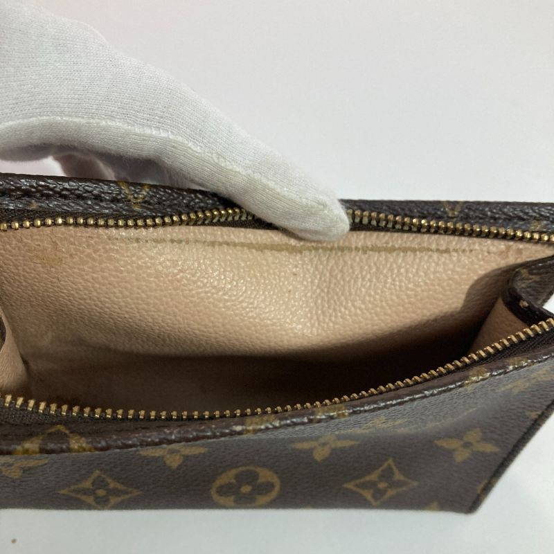 中古】 LOUIS VUITTON ルイヴィトン モノグラム ポシェット トワレット