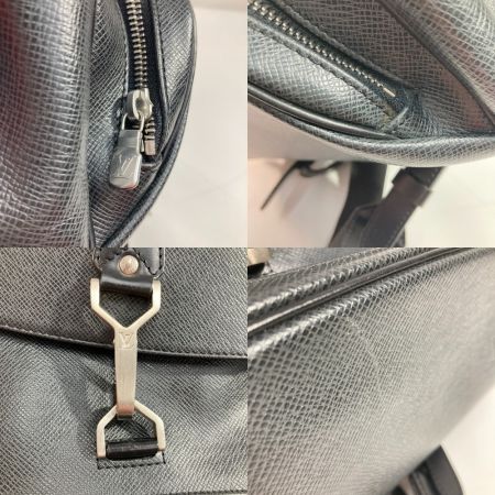  LOUIS VUITTON ルイヴィトン タイガ カシアー リュック M30172 ブラック x シルバー バックパック