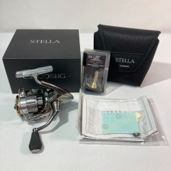 ◎◎ SHIMANO シマノ 18 STELLA ステラ C2500SHG スピニングリール 夢屋アルミリールスタンド付 Bランク