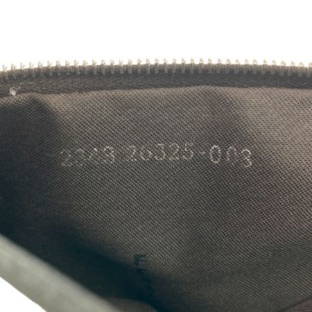  FENDI フェンディ ズッカ ワンショルダーバッグ 2348 26325-003 ブラウン x シルバー ビス欠け