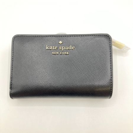 Kate Spade ケイトスペード ２つ折り財布 財布 WLR00128 ブラック