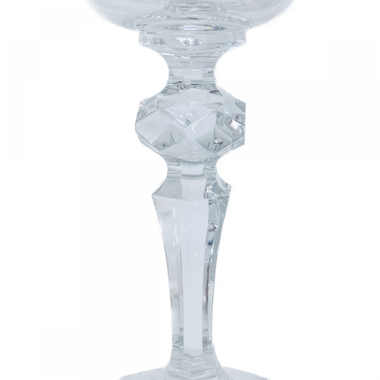ボヘミアンガラスLASKA ペアワイングラス高さ約12.5cm