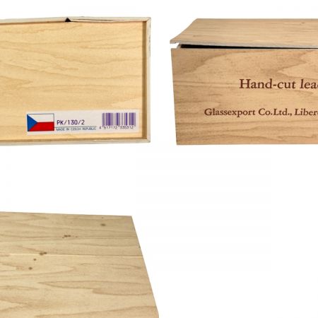  Laska Bohemiaglass ラスカ ボヘミアガラス ペアワイングラス PK/130/2