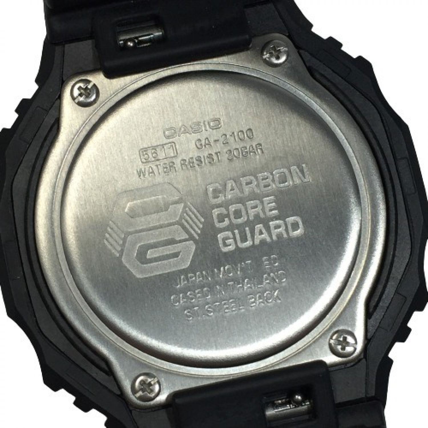 中古】 CASIO カシオ G-SHOCK クォーツ メンズ 腕時計 GA-2100 風防
