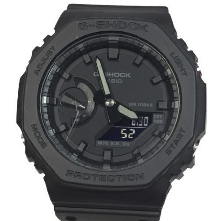  CASIO カシオ G-SHOCK クォーツ メンズ 腕時計 GA-2100 風防キズ有 本体のみ