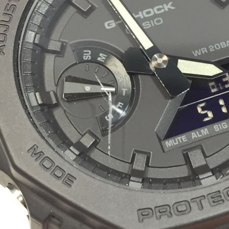  CASIO カシオ G-SHOCK クォーツ メンズ 腕時計 GA-2100 風防キズ有 本体のみ