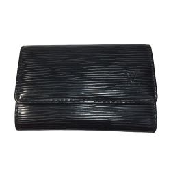 ◎◎ LOUIS VUITTON ルイヴィトン ミュルティクレ 6 6連キーケース M63812 ブラック エピレザー 本体のみ Cランク