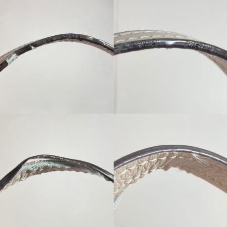  COACH コーチ 2WAYバッグ F48733 グレー x ミッドナイト レザートートバッグ  ハンドバッグ ショルダーバッグ