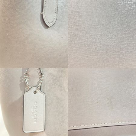  COACH コーチ 2WAYバッグ F48733 グレー x ミッドナイト レザートートバッグ  ハンドバッグ ショルダーバッグ