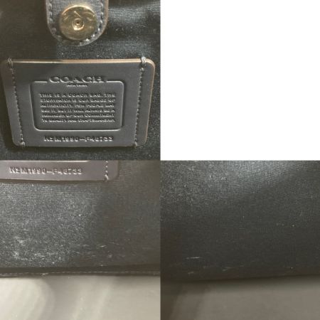  COACH コーチ 2WAYバッグ F48733 グレー x ミッドナイト レザートートバッグ  ハンドバッグ ショルダーバッグ