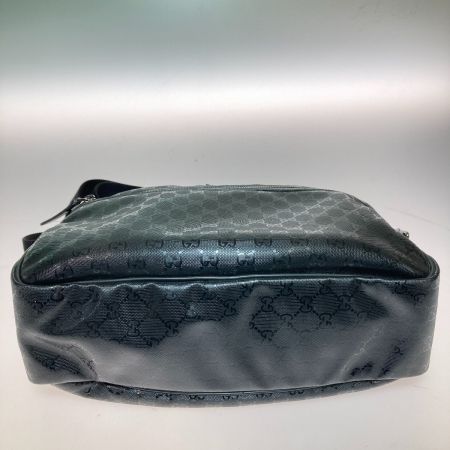  GUCCI グッチ GGインプリメ ショルダーバッグ 211107 ブラック